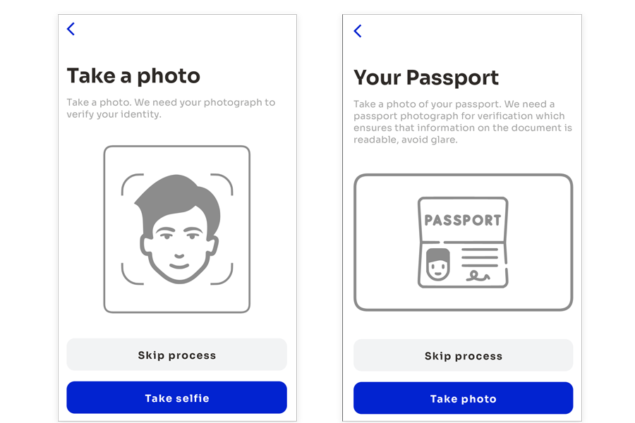 Face and Passport Photo Upload